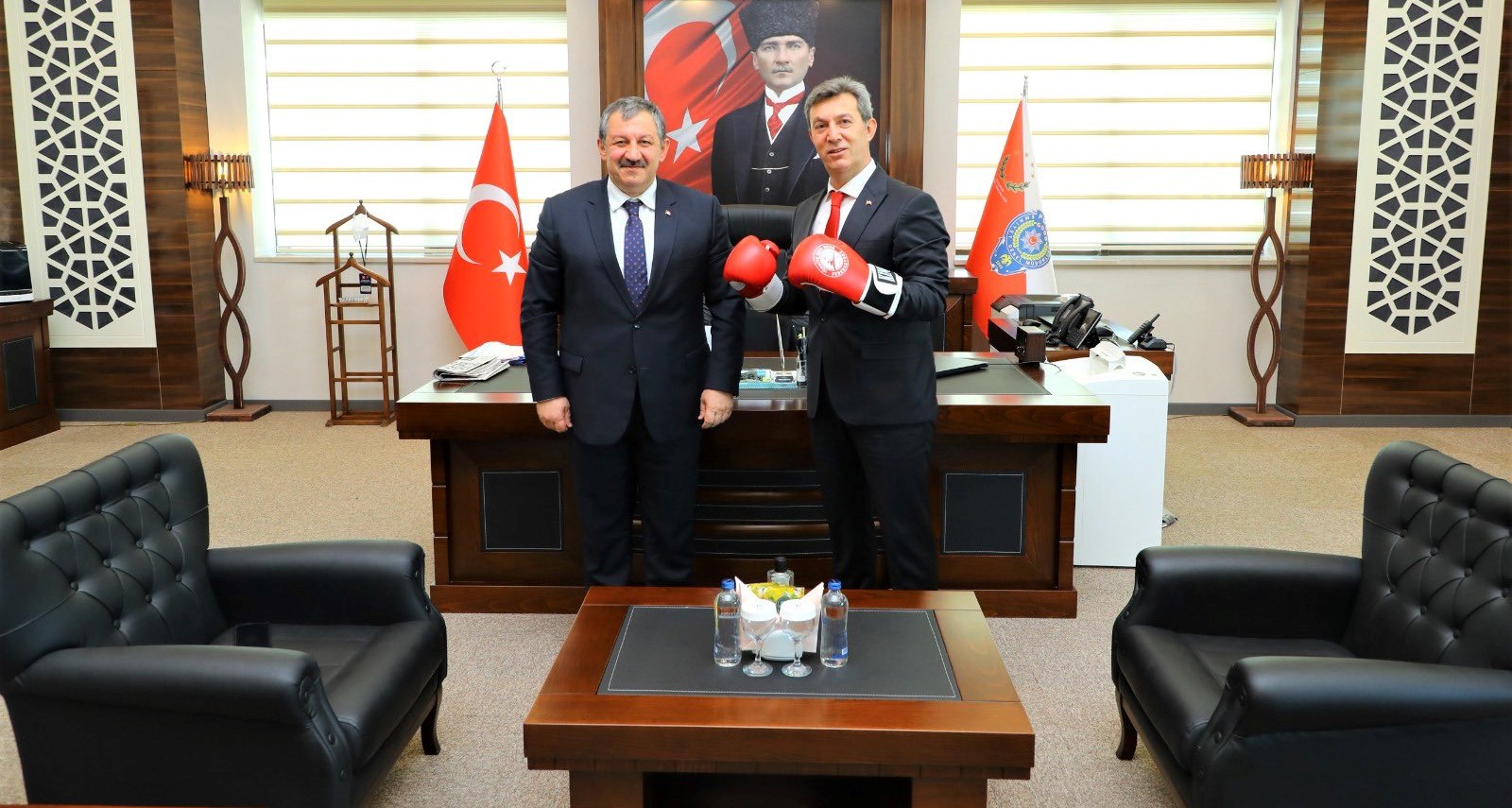 Erzurum İl Emniyet Müdürünü Ziyaret Ettik